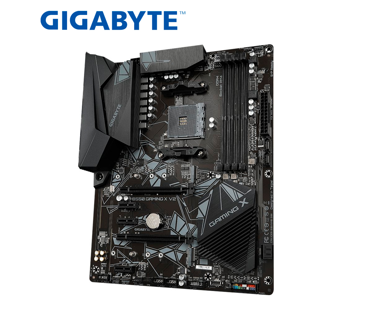 PLACA BASE GIGABYTE, B550 GAMING X V2, SAM4, AMD B550, HDMI, 128GB