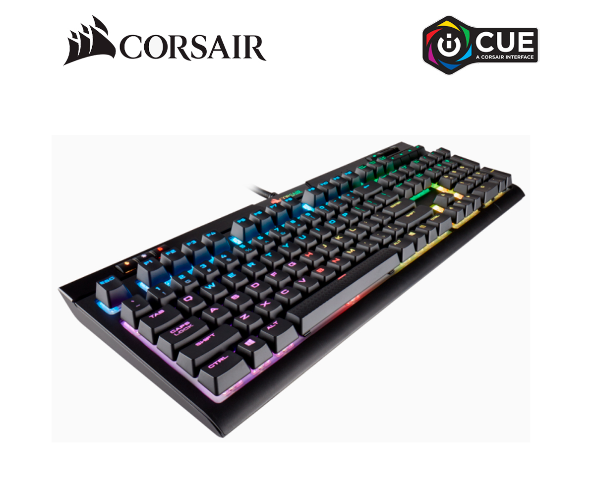 TECLADO CORSAIR MECANICO STRAFE RGB MK.2 (CH-9104110-SP) GAMING / MECANICO  / CHERRY MX RED - Periféricos para Gamers, Accesorios de Cómputo y  Suministros TONERS, TINTAS - Venta Online en todo el Perú