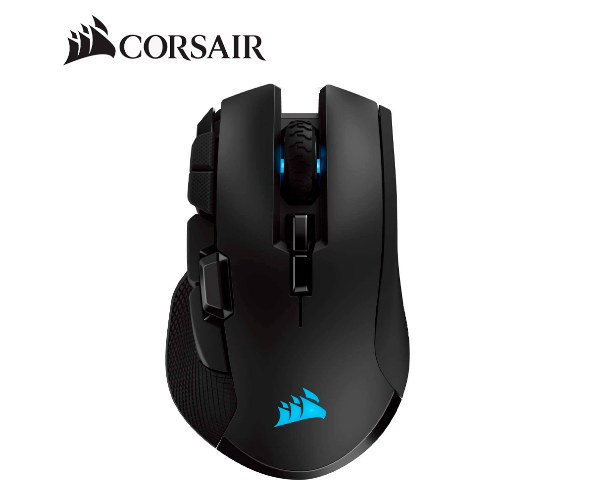 MOUSE CORSAIR GAMING CH9317011NA IRONCLAW RGB WIRELESS, COLOR NEGRO