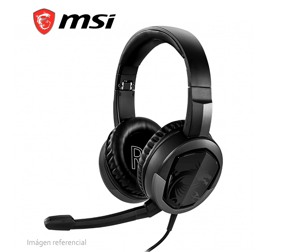 AURICULARES GAMING MSI IMMERSE GH30 V2 (IMMERSE GH30 V2) PLEGABLES CON ...