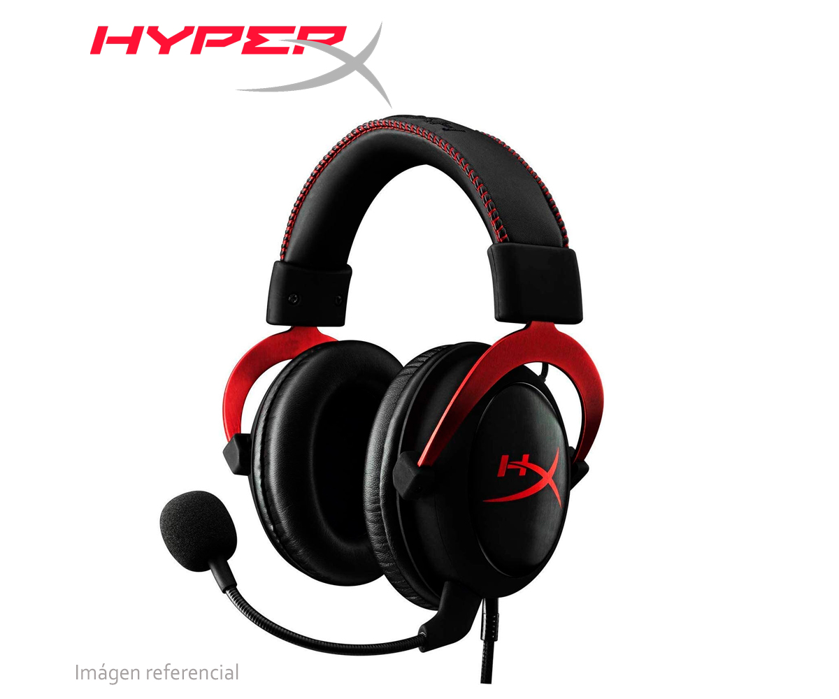 Audífono gamer hyperx cloud ii 7.1 - rojo/ negro HYPERX
