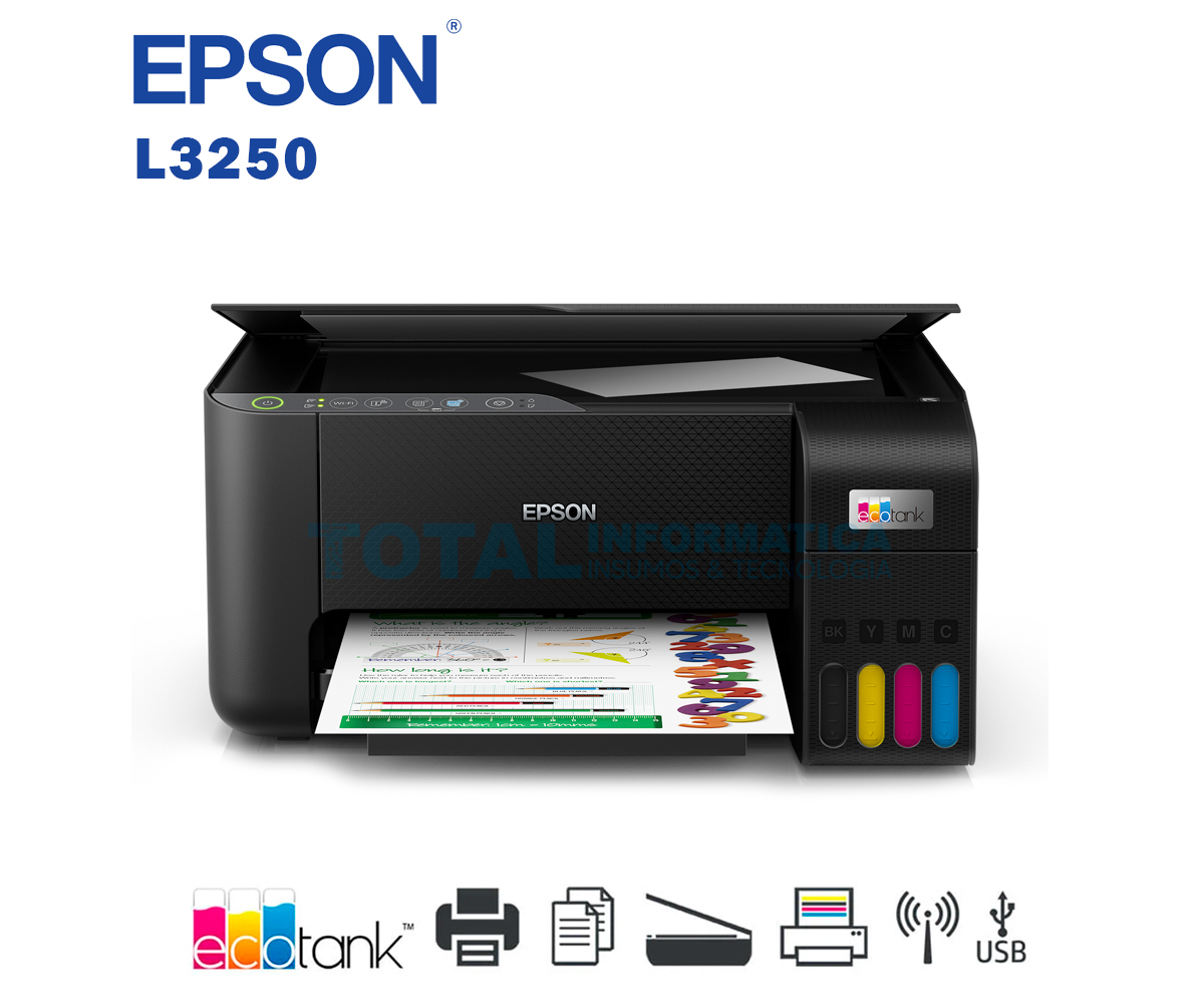 Multifuncional Epson Ecotank L3250 Impresora Inyeccion Wifi 8166