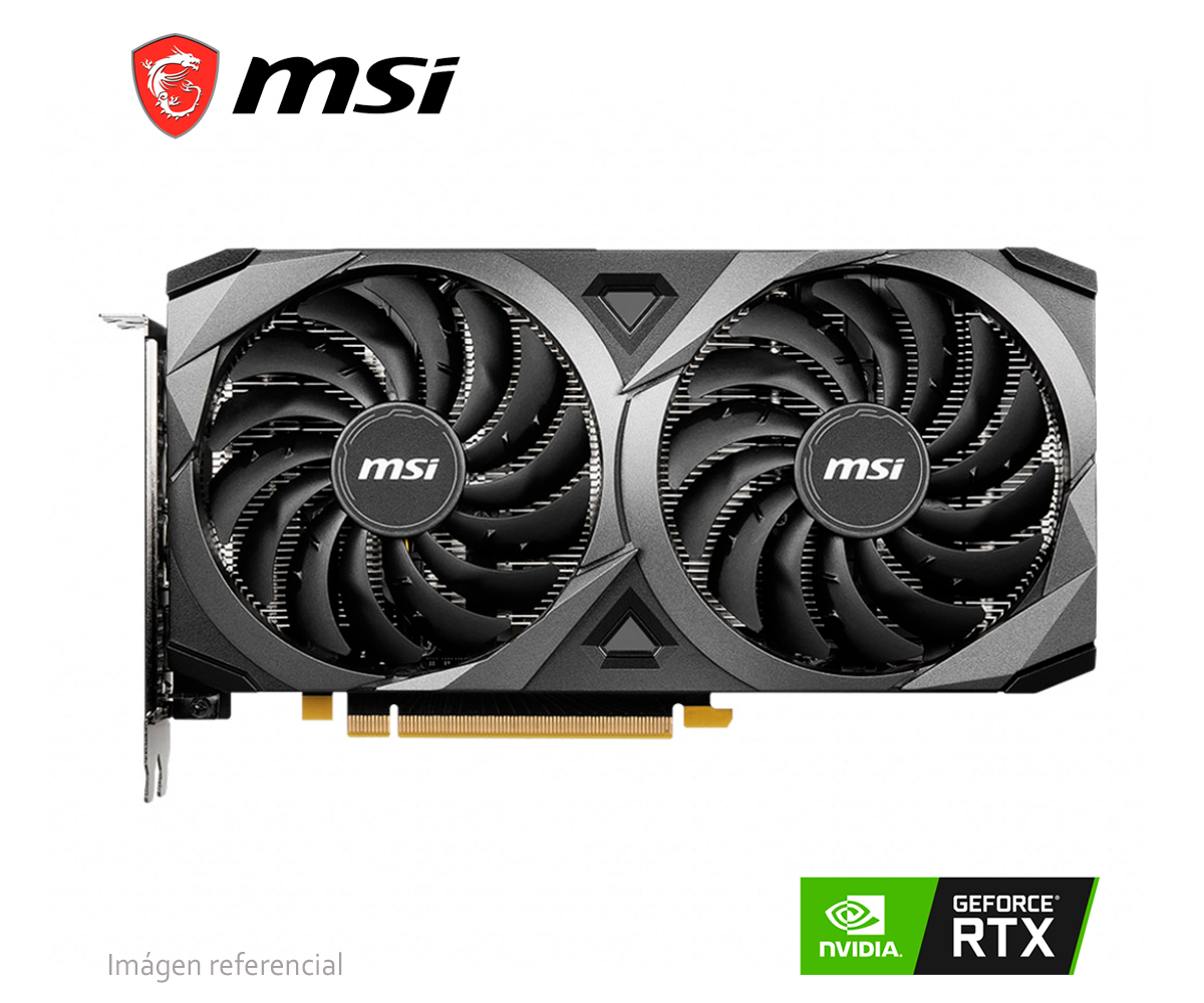 TARJETA DE VIDEO MSI NVIDIA GEFORCE RTX 3060 TI VENTUS 2X 8G OCV1