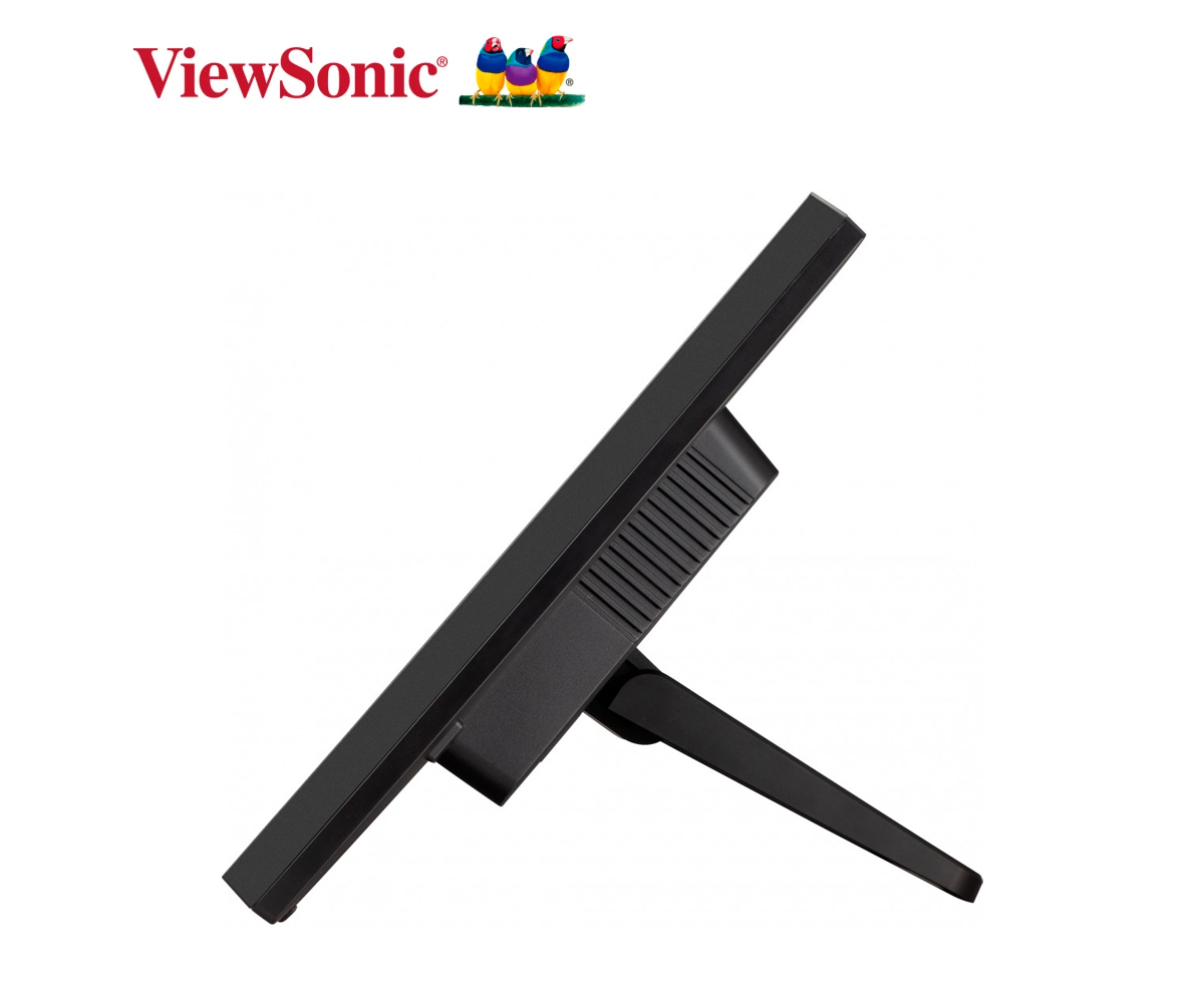 ViewSonic TD2423D Monitor de pantalla táctil IR múltiple de 24 pulgadas  1080p de 10 puntos con cuidado ocular HDMI, VGA, concentrador USB y