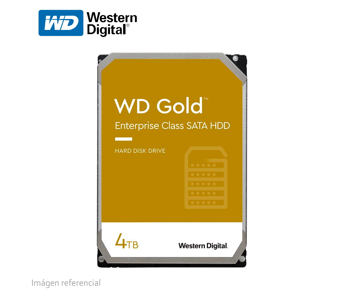 DISCO DURO WESTERN DIGITAL WD GOLD (WD4003FRYZ) 4 TB, SATA 6.0 GB/S ...