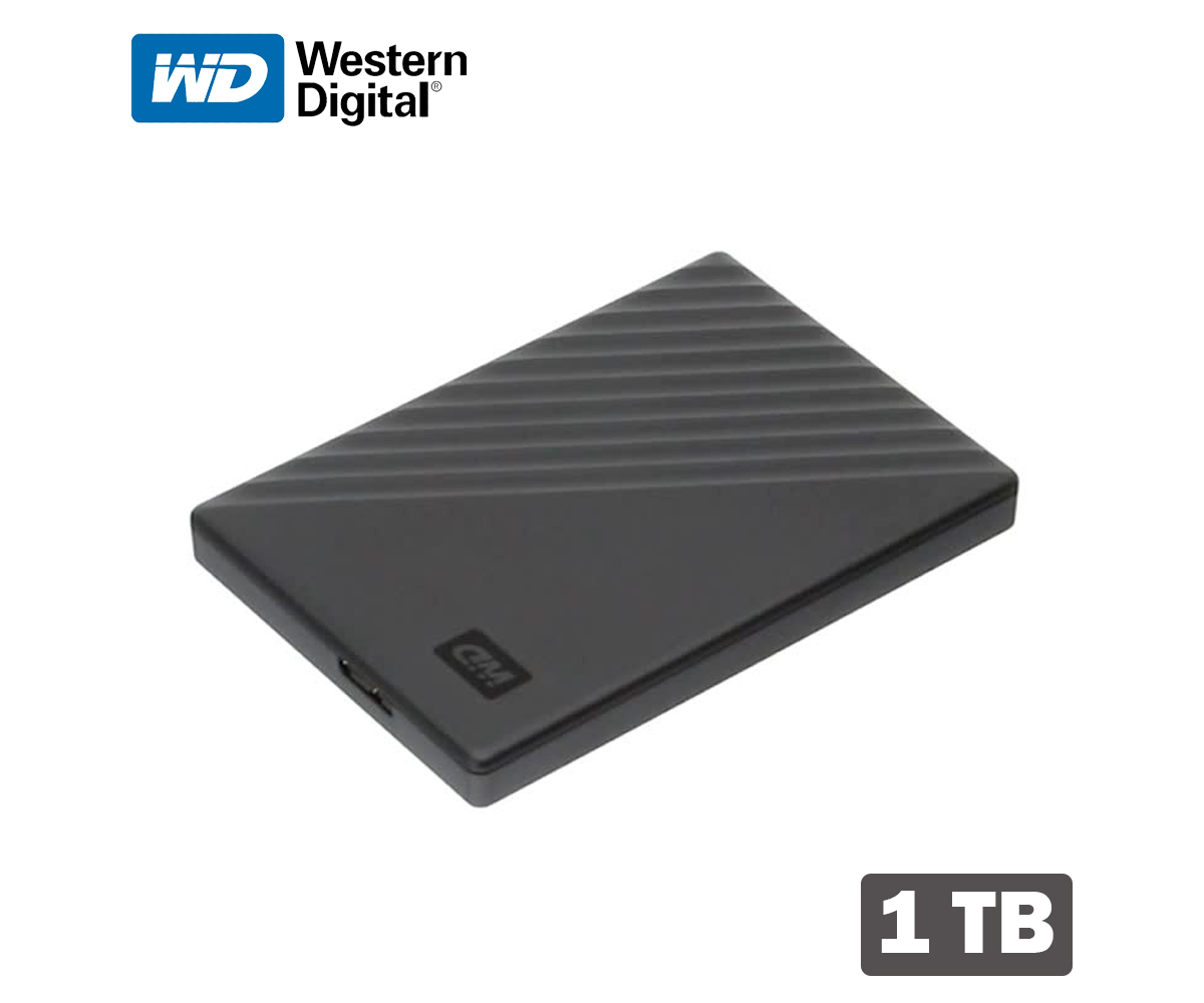 DISCO EXTERNO WESTERN DIGITAL 1TB, 2.5", USB 3.0, PARA WINDOWS,