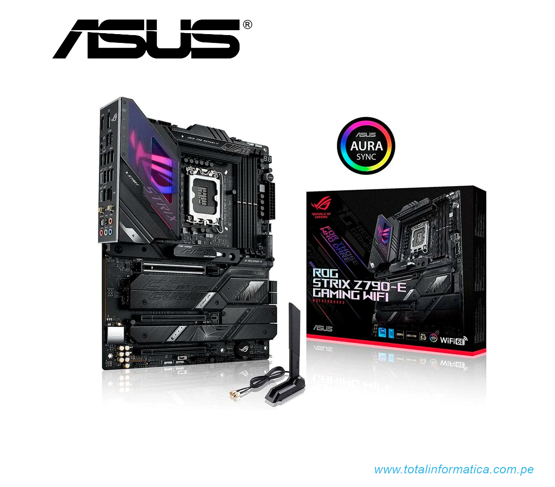 PLACA BASE ASUS ROG STRIX Z790-E GAMING WIFI - imagen 1